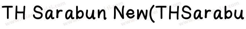 TH Sarabun New(THSarabunNew)字体转换